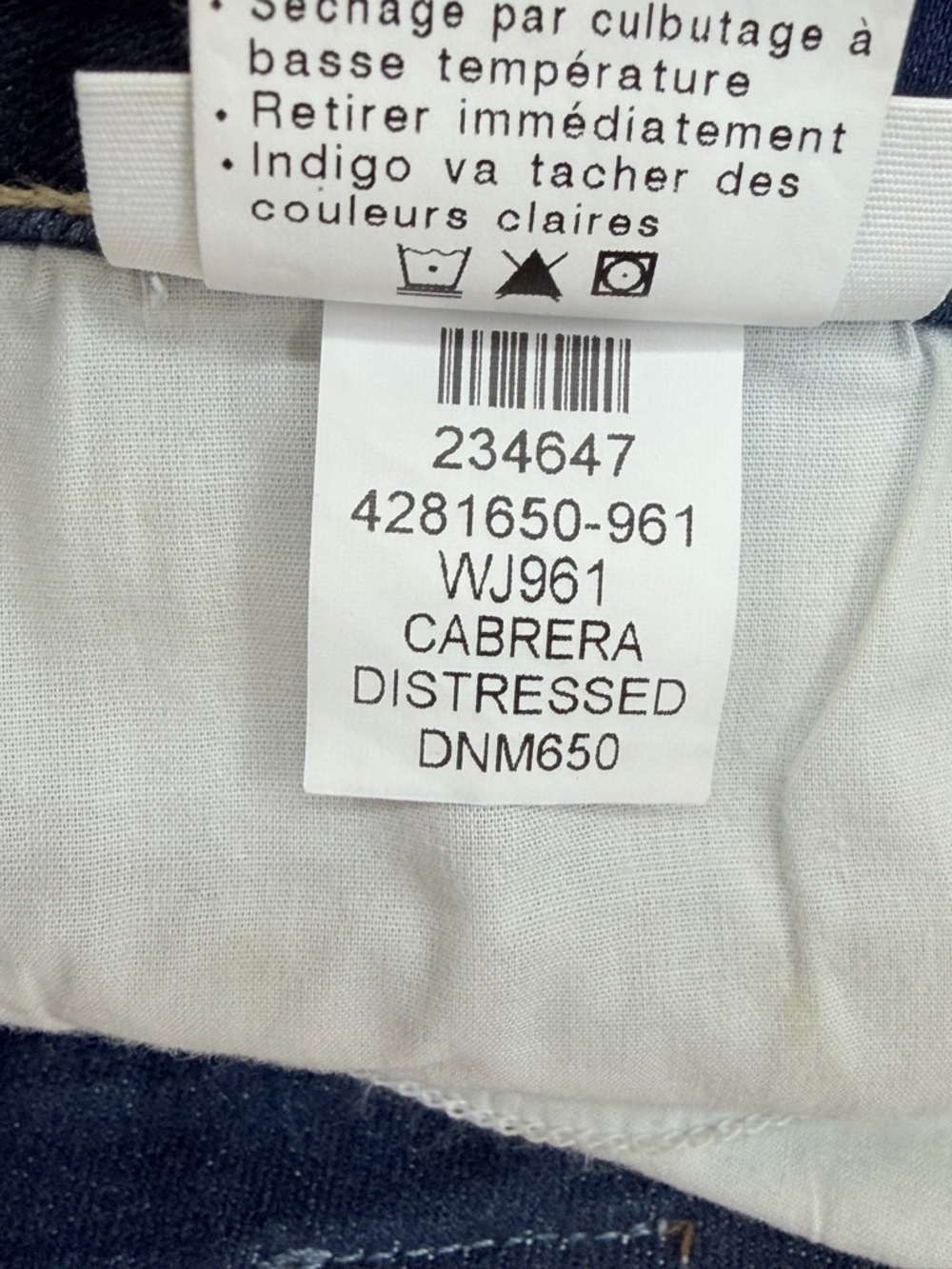 Paige Jimmy Jimmy size 27 Cabrera Distressed Stretch Jean Shorts - Picture 11 of 11